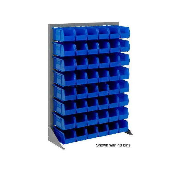 Global Industrial Steel 15 in D x 50 in H x 36 in W, Gray 603387BL - main